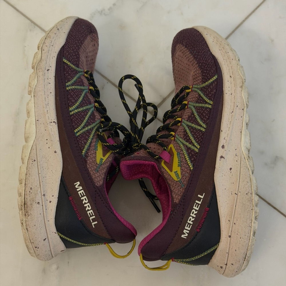 Merrell Bravada Women’s 8.5 Burgundy Hiking Outdoor Trail Running Shoes J135572 - Picture 8 of 10